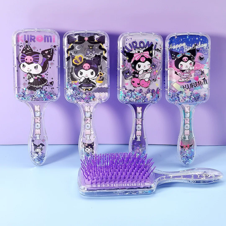 Kuromi Confetti Hair Brush ( 1pc )