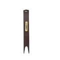 Bookmark Leather Tag for Readers | Personalised with Name (Brown)
