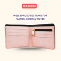 Nexon Leather Personalized Men's Wallet - Pink
