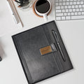 Classy Executive Diary + Classic Metal Pen - Black
