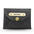 Classy Leather Customized Business-Visitng Card Holder(Black)