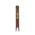 Bookmark Leather Tag for Readers | Personalised with Name (Tan)