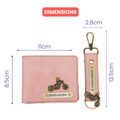 Personalized Nexon Leather Men's Combo (2 pcs) - Pink