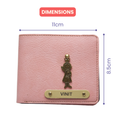 Nexon Leather Personalized Men's Wallet - Pink