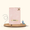 Personalized Nexon Leather Passport Cover - Pink