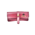 Classy Leather Customized Eyewear Case 1.0 - Maroon