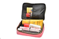 Customized Women's Croc Sling Bag + Mini Make up kit - Brown Pink