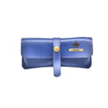Classy Leather Customized Eyewear Case 1.0 - Royal Blue