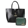Customized Women's Tote Bag in Vogue (Product 1) + Mini Make up kit (Product 2) - Black Olive Green