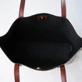 Customized Women's Tote Bag in Vogue (Product 1) + Mini Make up kit (Product 2) - Brown Grey