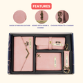 Nexon Ladies 4 Pc Combo (Lady Wallet 1.0, Passport, Eyewear, Keychain)  (Pink)