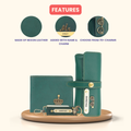 Nexon Leather Personalized Men's Combo (3 pcs) - Olive Green