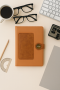 Dual Shade Diary-Brown