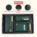 Nexon Ladies 4 Pc Combo (Lady Wallet 1.0, Passport, Eyewear, Keychain) (Olive Green)