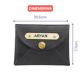 Classy Leather Customized Business-Visitng Card Holder(Black)