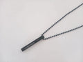 Customized 3D Bar Pendant - Black