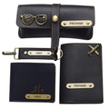 Personalized All in One Men's Combo (4 pcs) - Black