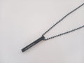 Customized 3D Bar Pendant - Black