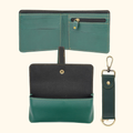 Nexon Leather Personalized Men's Combo (3 pcs) - Olive Green