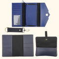 Nexon Ladies 4 Pc Combo (Lady Wallet 1.0, Passport, Eyewear, Keychain) (Royal Blue)
