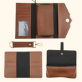 Nexon Ladies 4 Pc Combo (Lady Wallet 1.0, Passport, Eyewear, Keychain) (Tan)