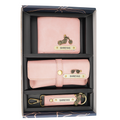 Nexon Leather Personalized Men's Combo (3 pcs) - Pink