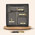 Personalized Pen & All in One Men's Combo (4 pcs) - Grey