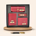 Personalised Pen & All in One Men's Combo (4 pcs) - Wine