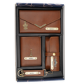 Nexon Ladies 4 Pc Combo (Lady Wallet 1.0, Passport, Eyewear, Keychain) (Tan)