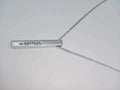 Customized 3D Bar Pendant - Silver