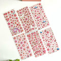 Cherry Blossom Sakura Journaling Scrapbooking Sticker Sheet ( 1 Sheet )