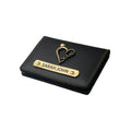 Customized Unisex Sleek and Stylish Wallet -  Black