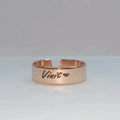 Customized Name Ring - Rose Gold