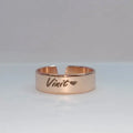 Customized Name Ring - Rose Gold