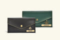 Pack of 2 Personalized Minimal Clutch with Charm
