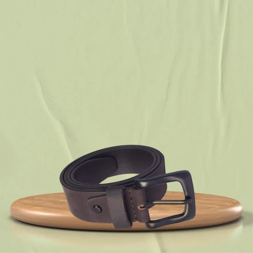 Vegan Leather Men's Perfect Belt 1.0 - Brown