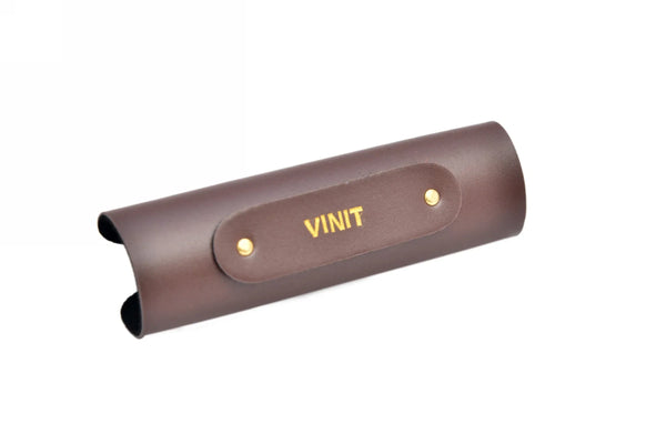 Personalized Bag Tag - Brown