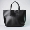 Customized Women's Tote bag in Vogue - Black