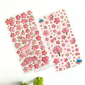 Cherry Blossom Sakura Journaling Scrapbooking Sticker Sheet ( 1 Sheet )