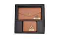 MInimal clutch + Men's Wallet (Couple Gift 2) - Tan