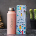 Personalized Travel Unisex Combo 4.0 - Grey And Peach