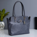 Classy Leather Customized Hand Bag 1.0 - Grey