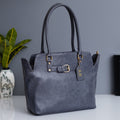 Classy Leather Customized Hand Bag 1.0 - Grey
