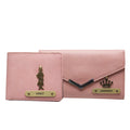 Nexon Leather Lady Wallet + Men's Wallet (Couple Gift 1) - Pink