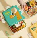 Dinosaur Eye - Leakproof Insulated Stainless Steel Lunch Bento Box ( 1pc )