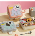Elephant Eye - Leakproof Insulated Stainless Steel Lunch Bento Box ( 1pc )