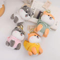 Puppy Hoddie Plush Keychain ( 1pc )