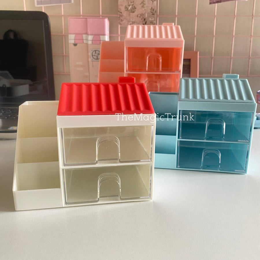 Hut Shaped Desk Organizer / Organiser ( 1 pc )