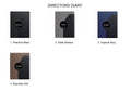 DIRECTORS DIARY-SLATE SHADOW A7-GREY