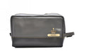 Personalized Dopp Kit- Washbag - Grey